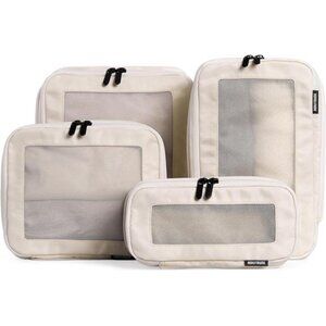 Compression Packing Cubes for Travel - Luggage Organizer Bags -